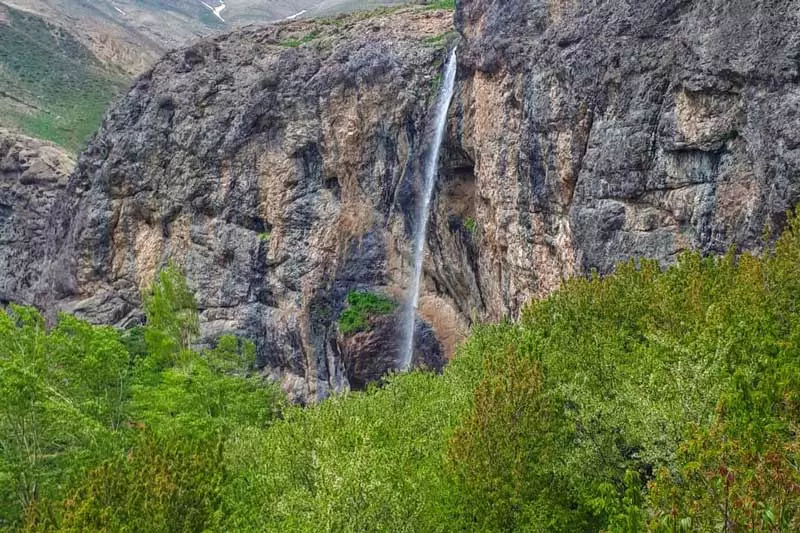 آبشار روستای سنگان
