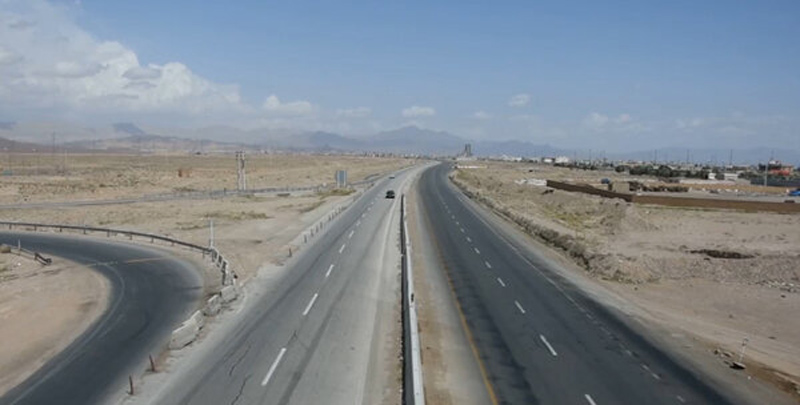 جاده تهران مشهد از نمای بالا