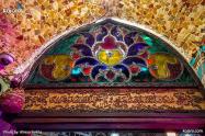شیشه‌های رنگی خانه ترمه ایران