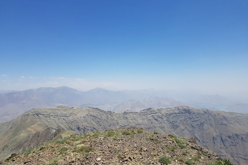 ارتفاعات تهران در نزدیکی دره پیازچال