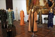 مجموعه‌ای از پوشاک سلطنتی در موزه پارچه و لباس‌های سلطنتی نیاوران