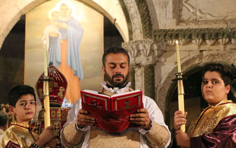 ارامنه ایران در قره کلیسا در مراسم تادئوس