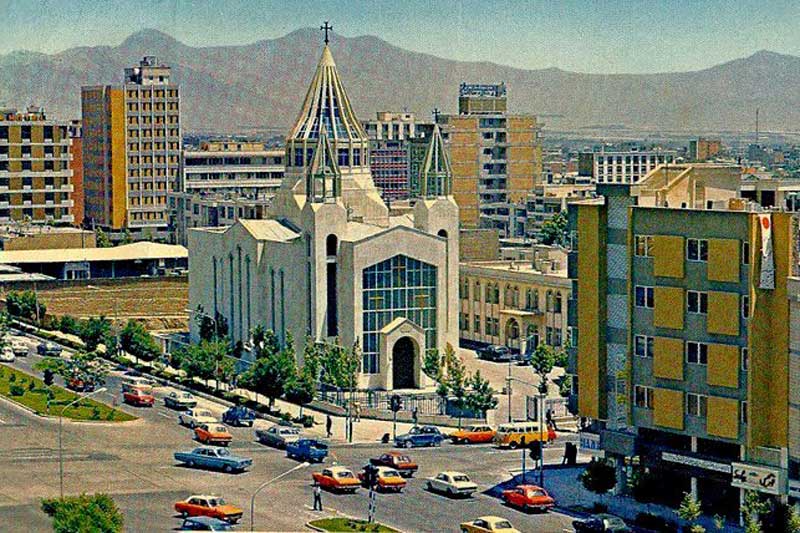 کلیسای سرکیس مقدس تهران در دهه ۵۰