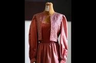 لباس مجلل فرح در موزه پارچه و لباس‌‌های سلطنتی نیاوران