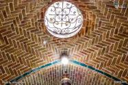 سقف زیبای خانه ترمه ایران