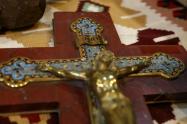 صلیب با بدن مسیح در موزه کلیسای مریم مقدس تهران
