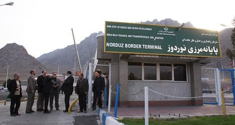 پایانه مرزی نوردوز بین ایران و ارمنستان