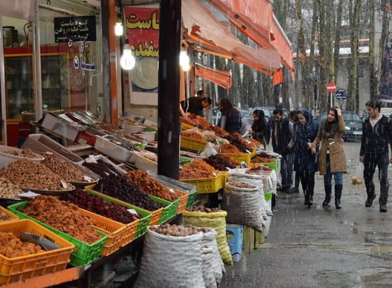 بازار گردی در برغان