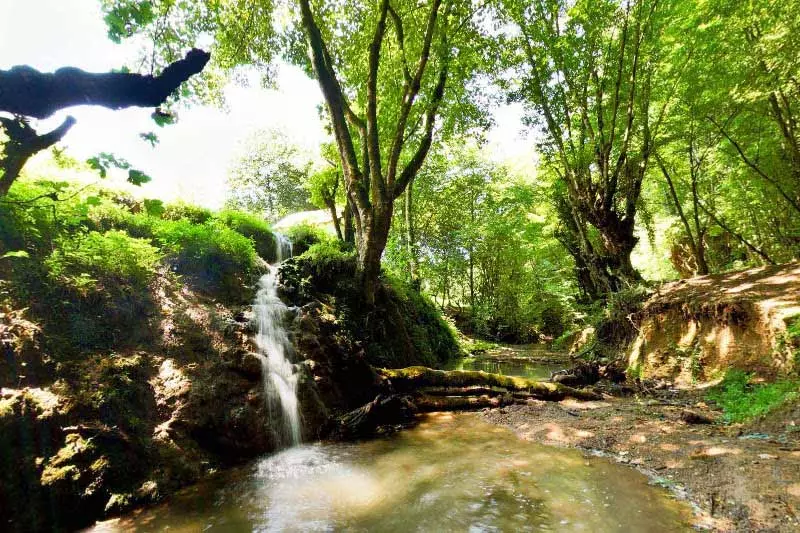 آبشار پارک جنگلی بابلکنار