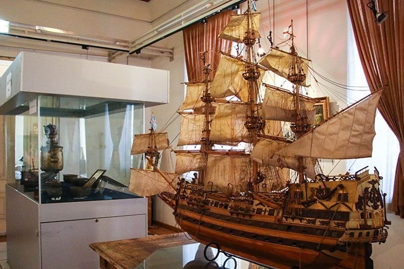 کشتی تاریخی در موزه بابل