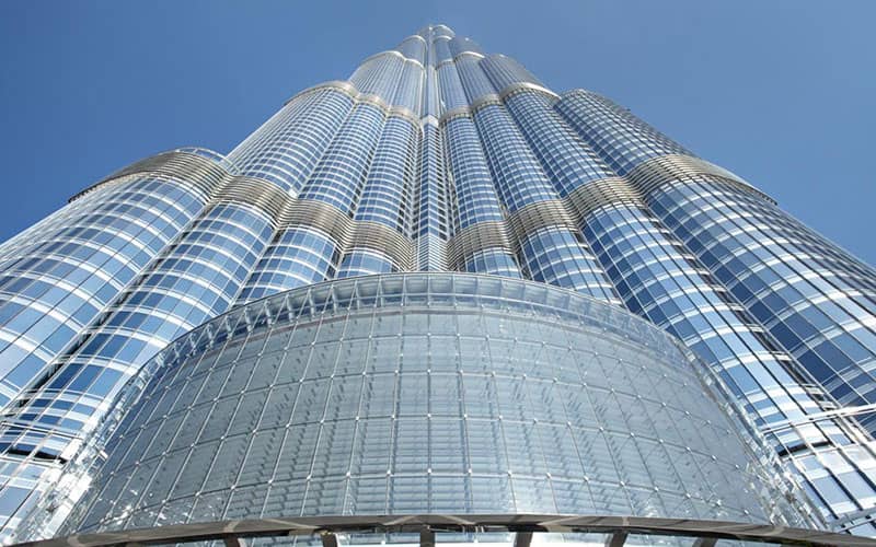 عکس نمای برج خلیفه
