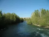 زاینده رود در شهرستان لنجان اصفهان