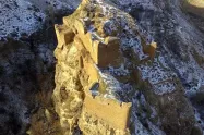 قلعه ملک بهمن از نمای بالا