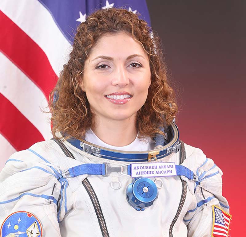 انوشه انصاری اولین زن مسلمان فضانورد