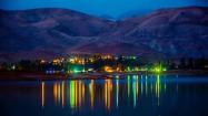 روستای سله بن در شب