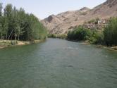 زاینده رود در روستای قوچان