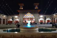 مسجد جامع ساری در شب