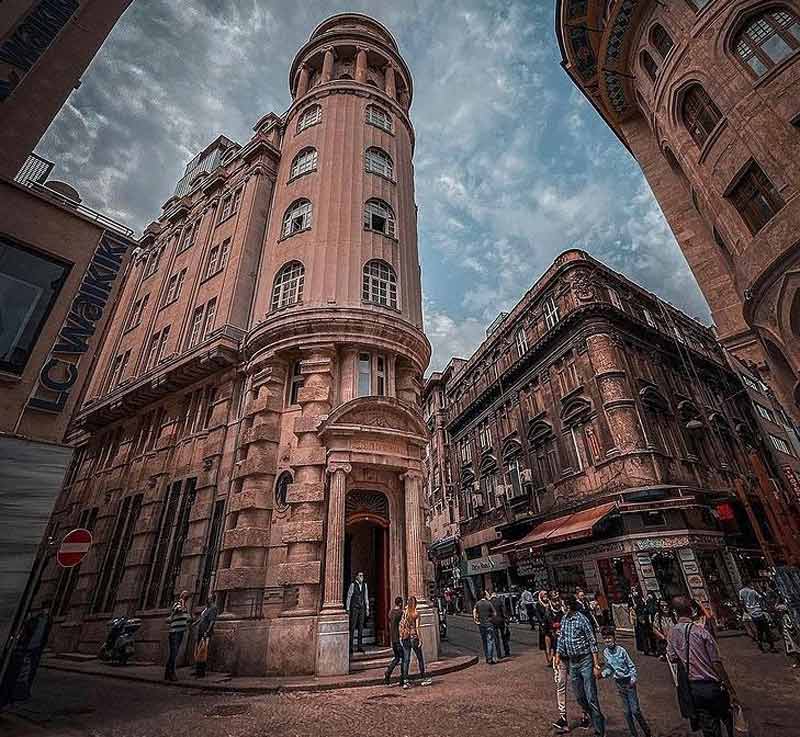 نمای بیرونی هتل اورنت بانک استانبول