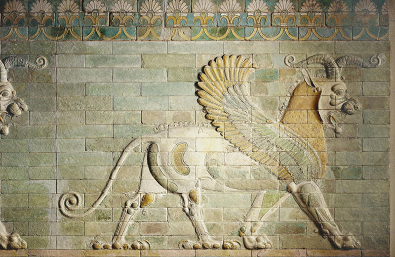 سنگ‌نگاشته ایران باستان در موزه لوور