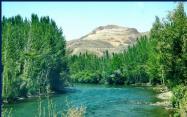 زاینده رود امروز در روستای هوره 