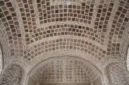 تزیینات سقف در قلعه ناصری ایرانشهر