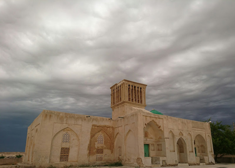 نمای بیرونی مسجد جامع بردستان