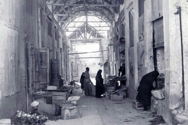 عکس قدیمی از بازار قدیم بوشهر