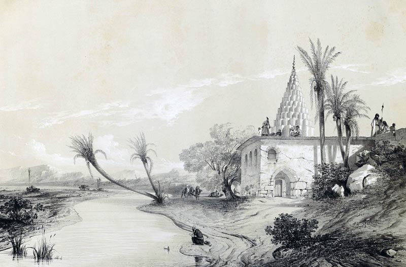 آرامگاه دانیال نبی در ۱۸۴۰