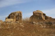 ویرانه‌ها و آثار بازمانده از قلعه سلاسل شوشتر