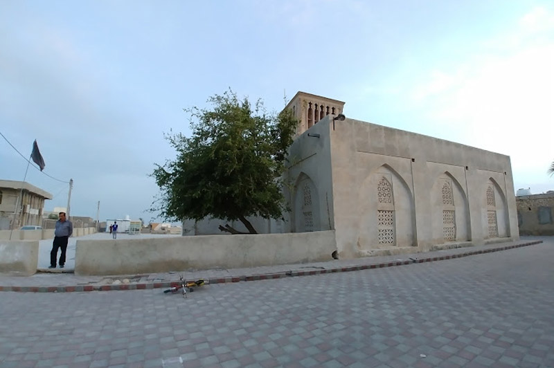 مسجد جامع بردستان از کوچه