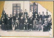 عکس تاریخی از مدرسه سعادت بوشهر