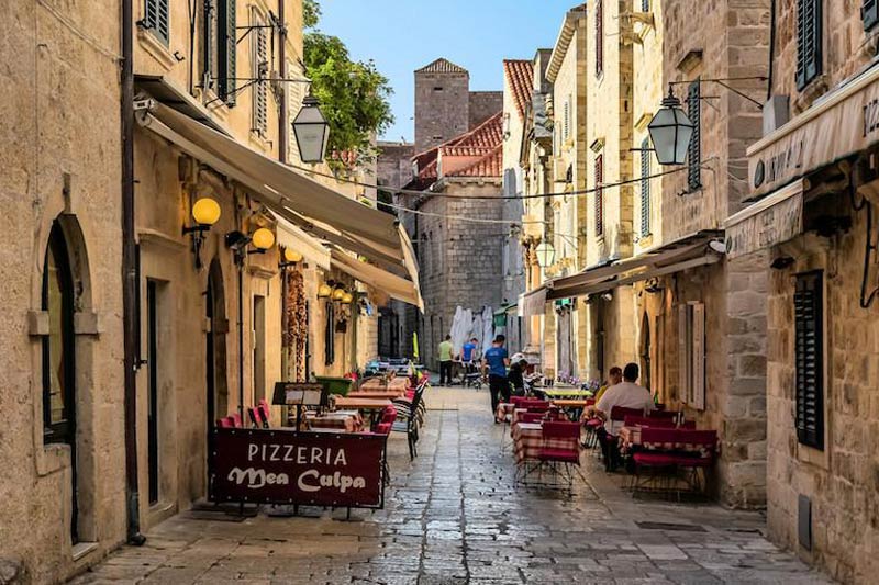 بافت قدیمی در شهرهای کرواسی