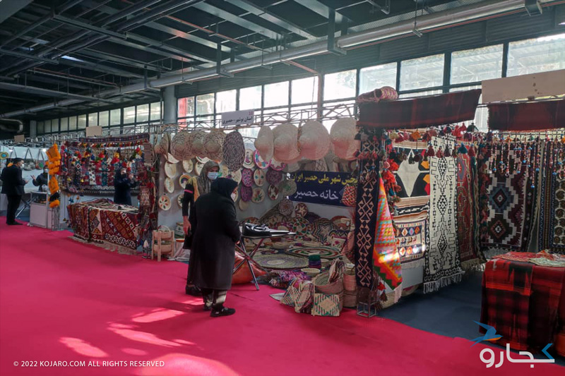 غرفه‌های صنایع دستی در نمایشگاه گردشگری