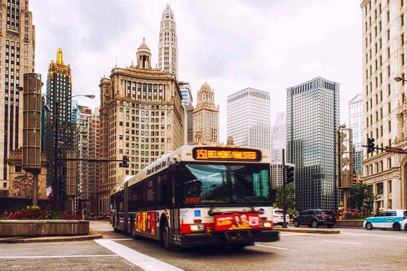 حمل و نقل عمومی در شیکاگو