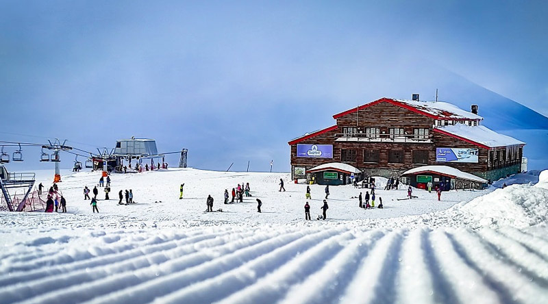 Station de téléphérique de la station de ski de Tochal