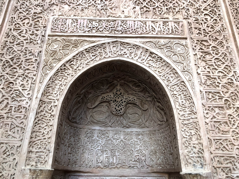 محراب مسجد جامع نی ریز