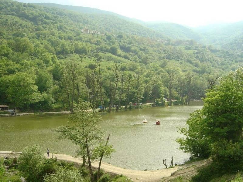 دریاچه شورمست در سوادکوه مازندران