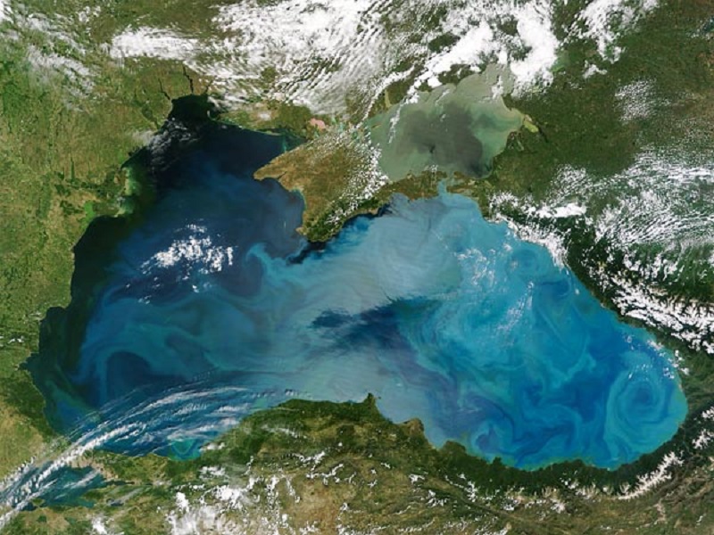 دریای سیاه کجاست؟