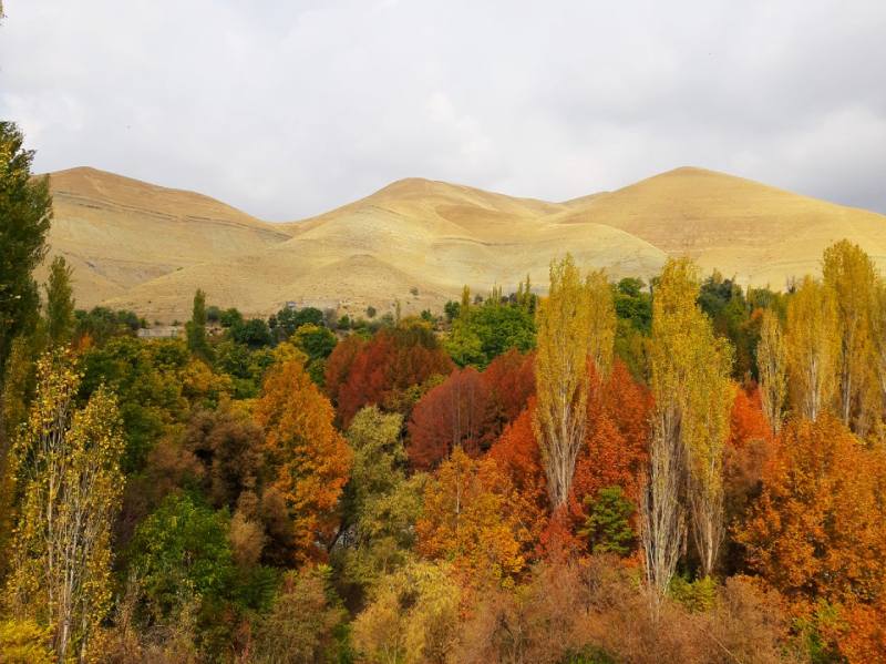 پاییز در روستای برغان