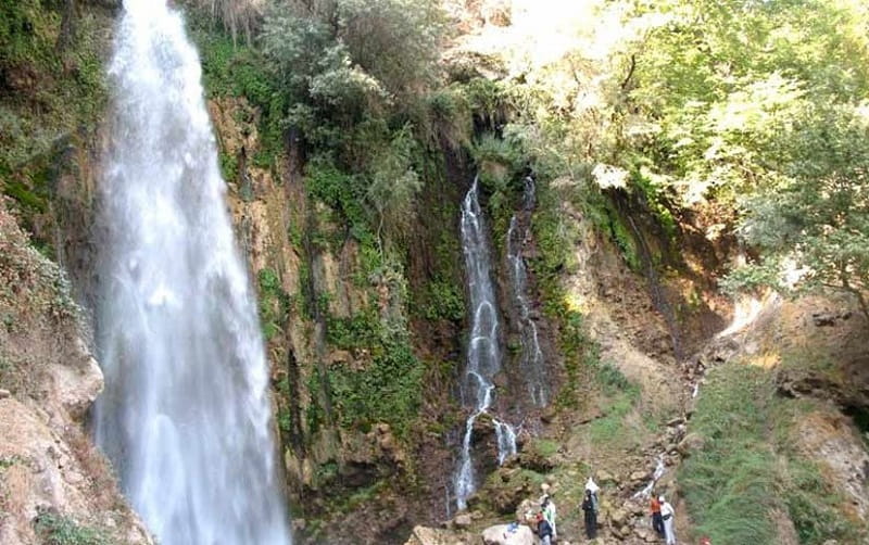 بازدید از آبشار شیوند