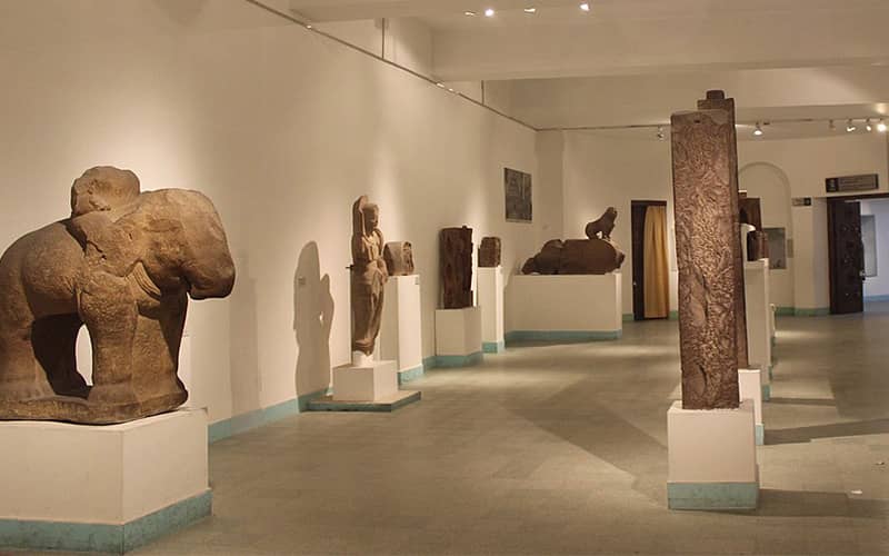 آثار تاریخی سنگی در موزه ملی دهلی