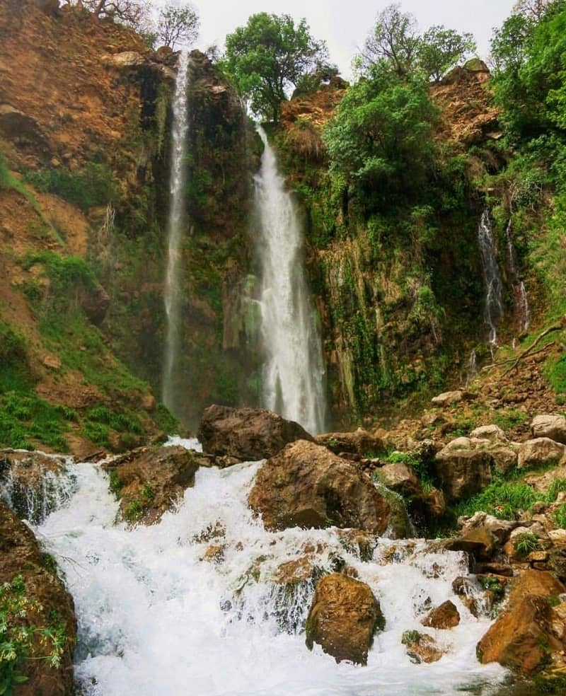  آبشار شیوند خوزستان