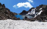 تصاویر دریاچه قله سبلان