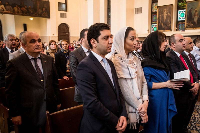 مراسم عید پاک در کلیساهای ایران 