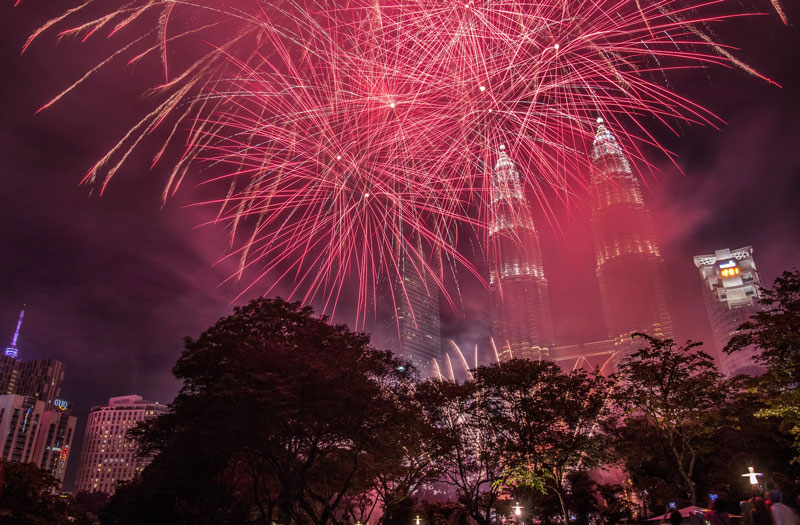 جشن سال نو در مالزی