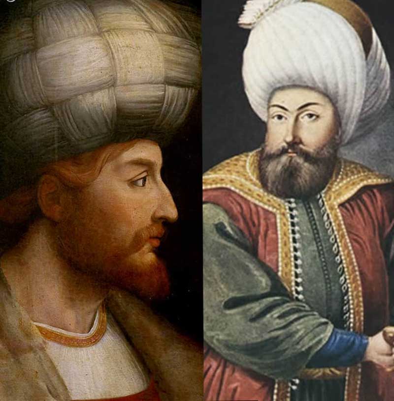 جنگ چالدران بین شاه اسماعیل یکم صفوی و سلطان سلیم عثمانی رخ داد