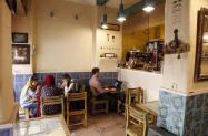 فضای داخلی کافه فردوسی شیراز