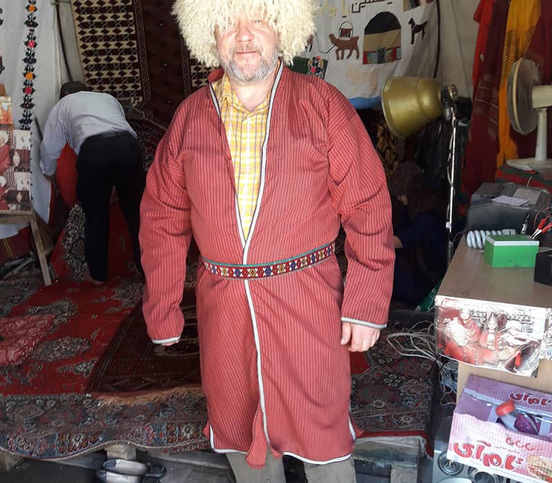 گردشگری در لباس سنتی ترکمن