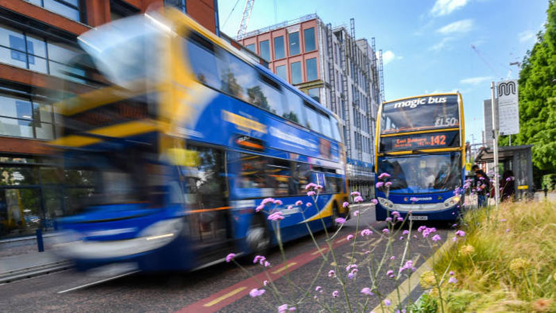 اتوبوس‌های شهری در منچستر