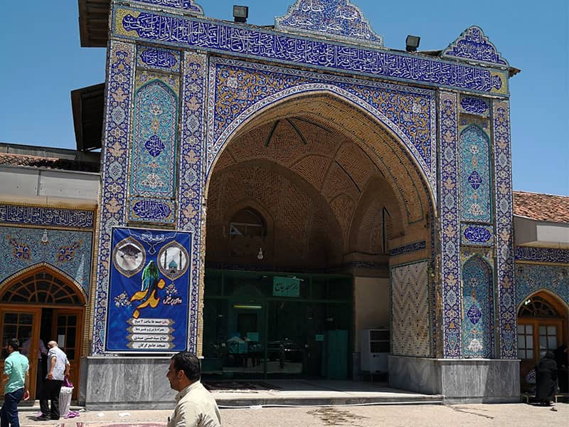 ایوان کاشی کاری مسجد جامع گرگان